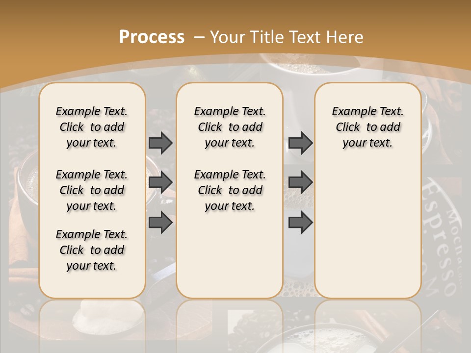 Milk Sugar Coffee PowerPoint Template