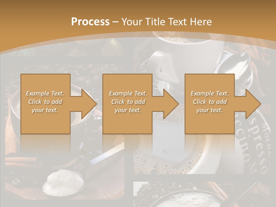 Milk Sugar Coffee PowerPoint Template