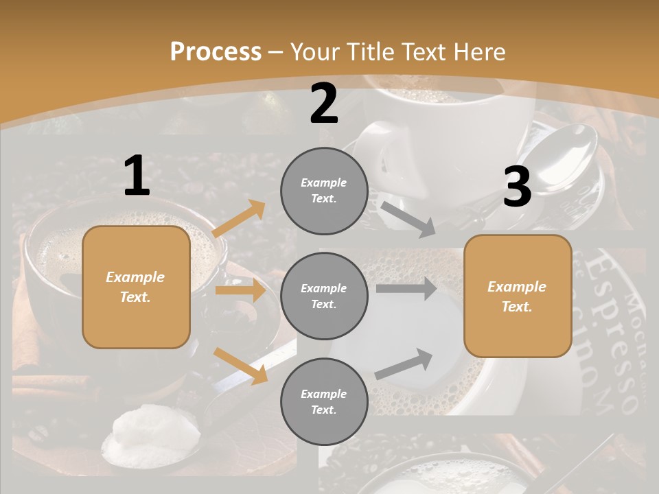 Milk Sugar Coffee PowerPoint Template