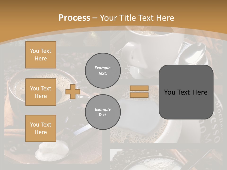Milk Sugar Coffee PowerPoint Template