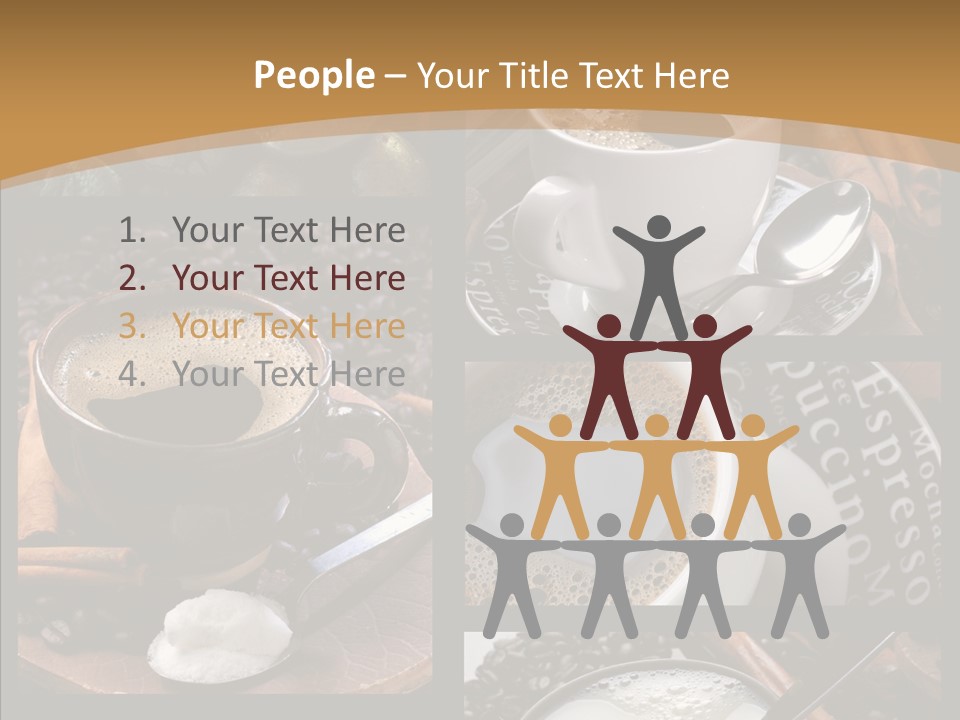 Milk Sugar Coffee PowerPoint Template