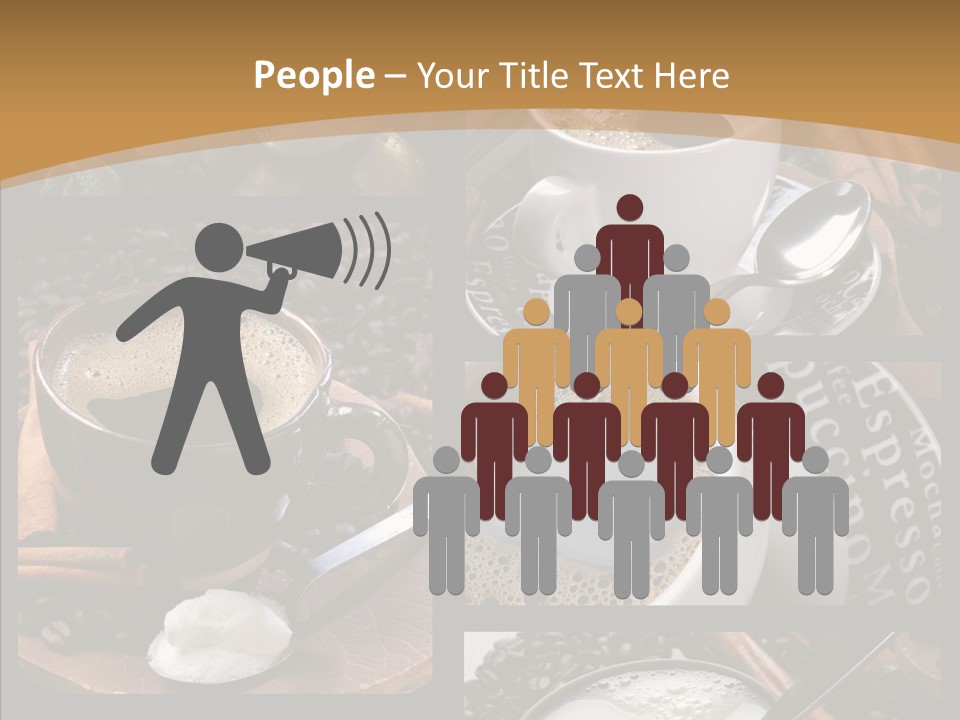 Milk Sugar Coffee PowerPoint Template