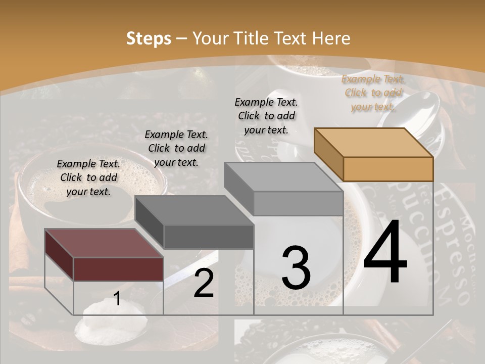 Milk Sugar Coffee PowerPoint Template