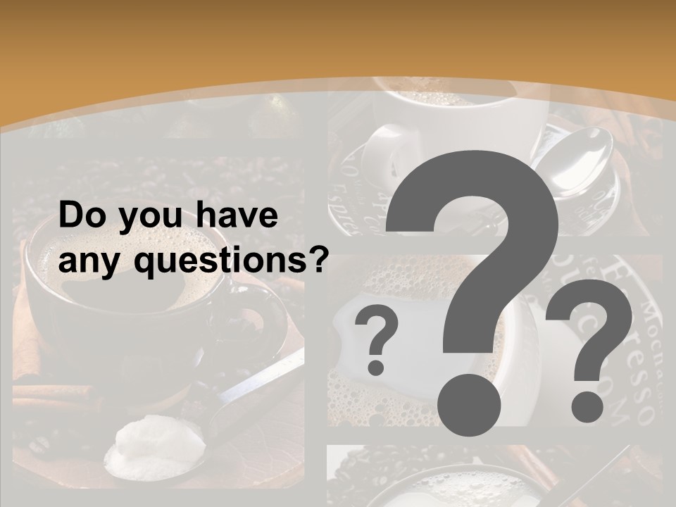 Milk Sugar Coffee PowerPoint Template