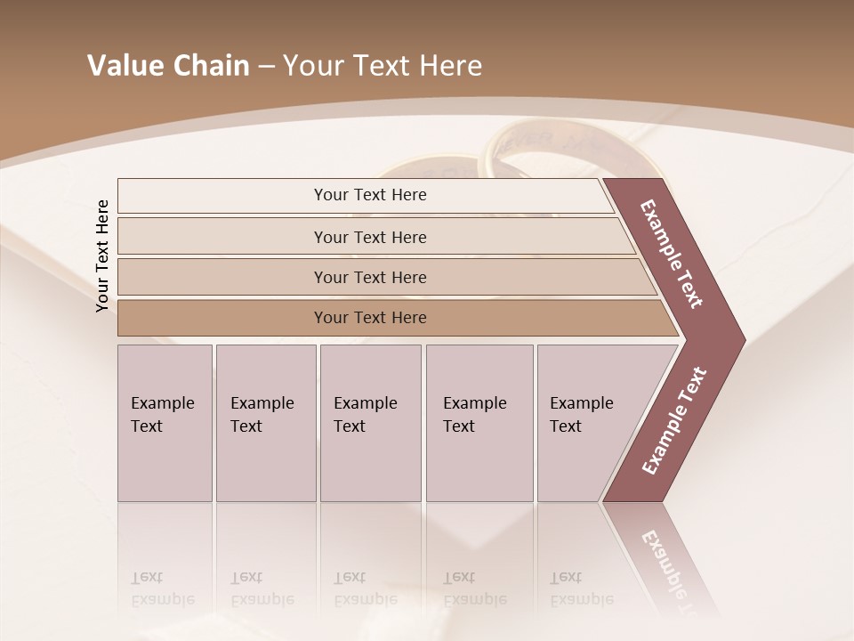 Decoration Wedding Announcement PowerPoint Template