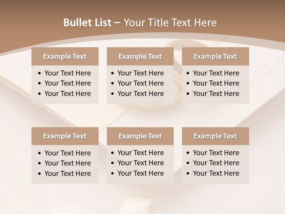 Decoration Wedding Announcement PowerPoint Template