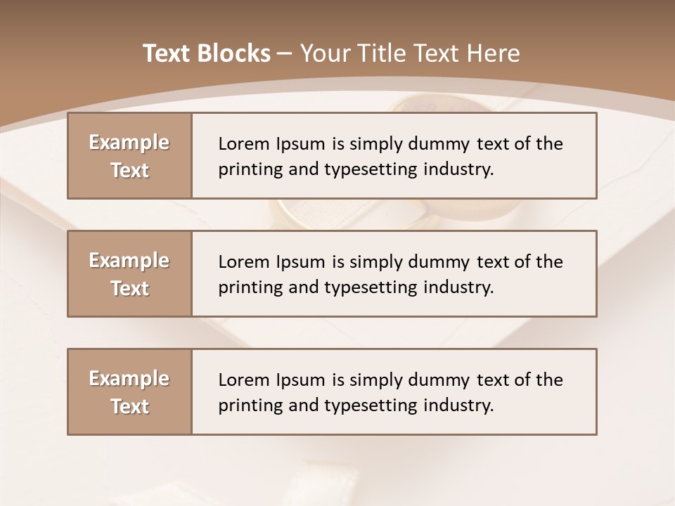 Decoration Wedding Announcement PowerPoint Template