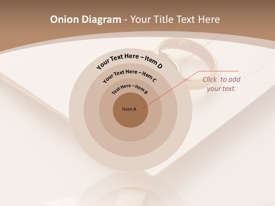 Decoration Wedding Announcement PowerPoint Template