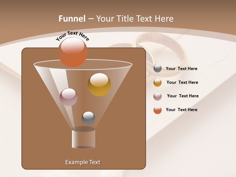 Decoration Wedding Announcement PowerPoint Template