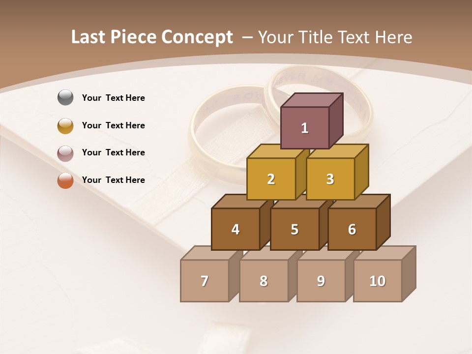 Decoration Wedding Announcement PowerPoint Template