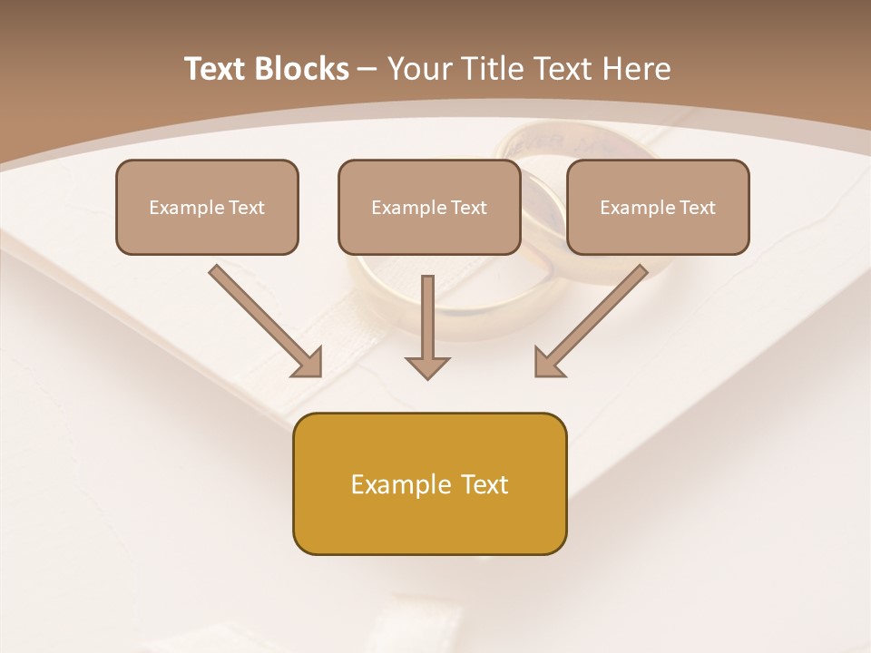 Decoration Wedding Announcement PowerPoint Template