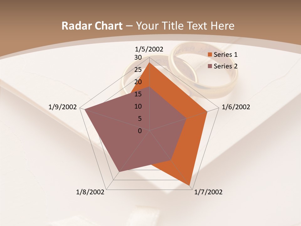 Decoration Wedding Announcement PowerPoint Template