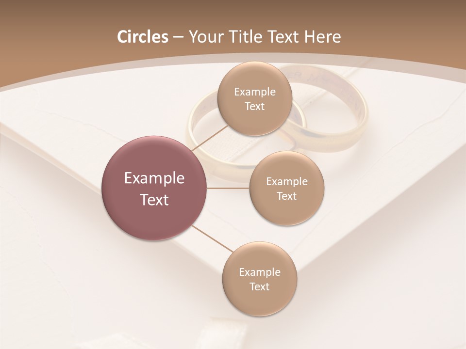 Decoration Wedding Announcement PowerPoint Template