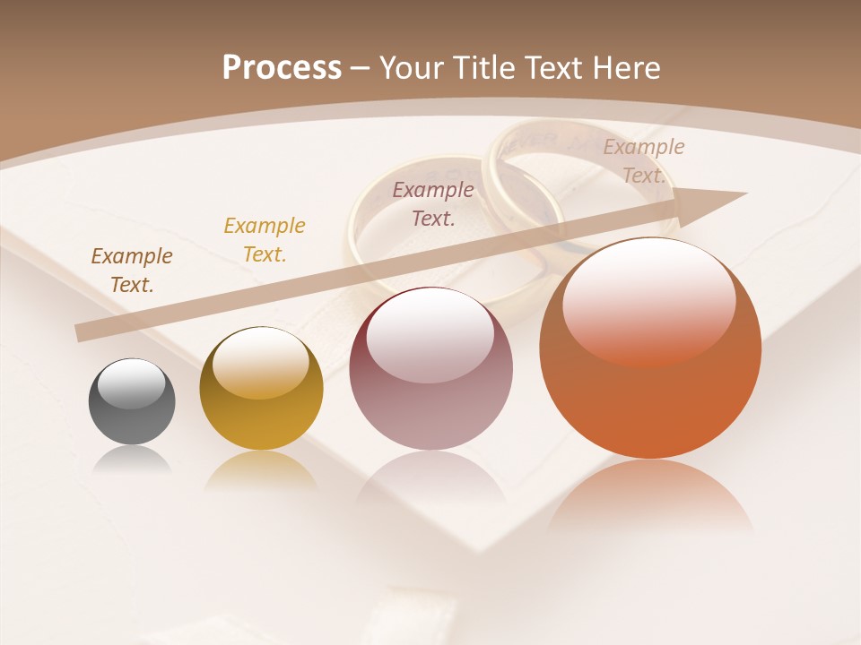 Decoration Wedding Announcement PowerPoint Template