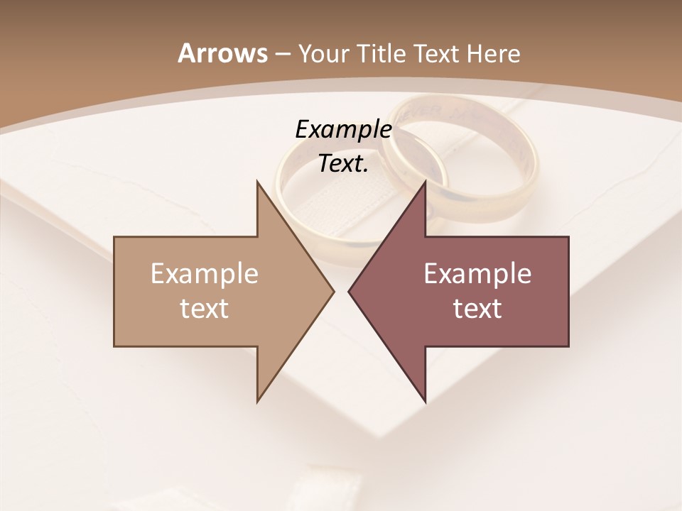 Decoration Wedding Announcement PowerPoint Template