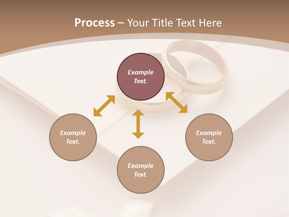 Decoration Wedding Announcement PowerPoint Template