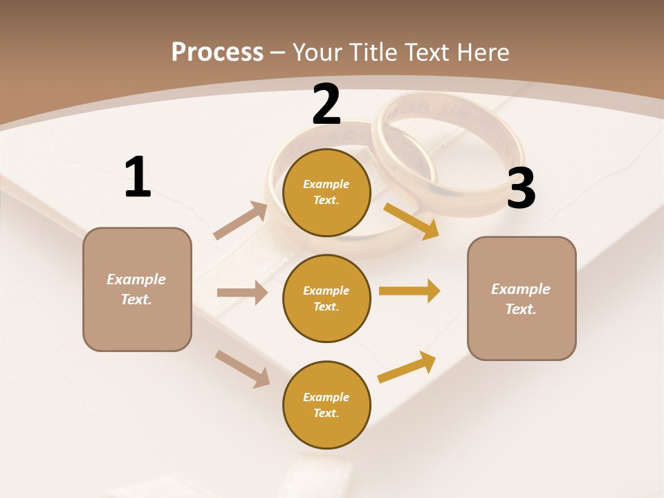 Decoration Wedding Announcement PowerPoint Template