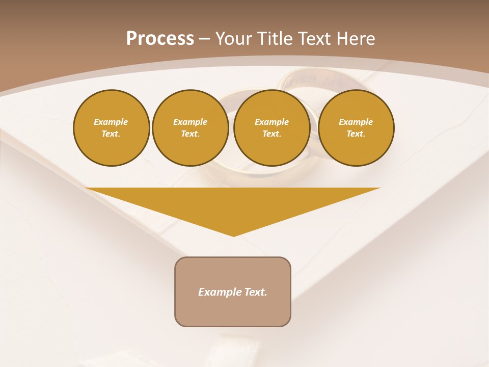 Decoration Wedding Announcement PowerPoint Template