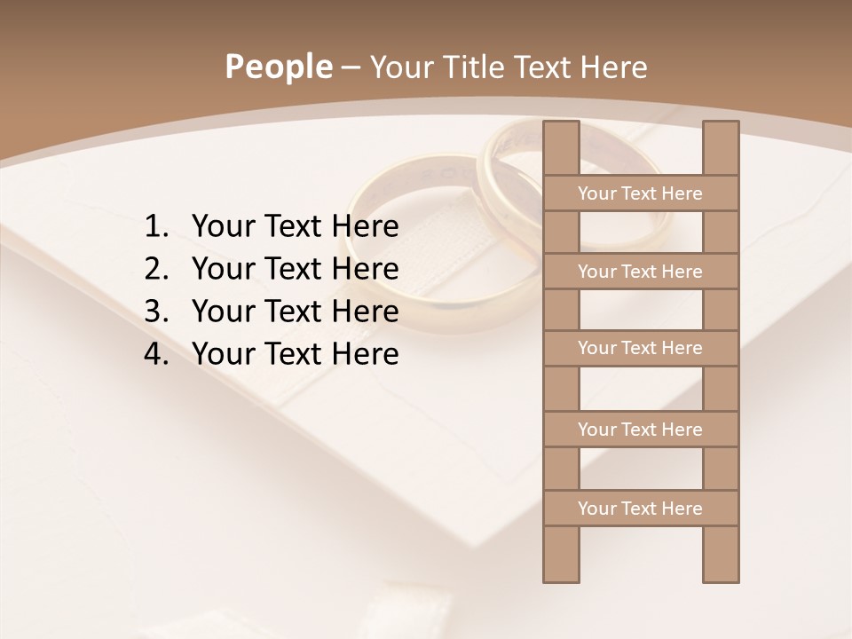 Decoration Wedding Announcement PowerPoint Template