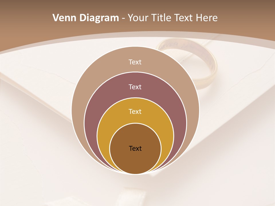 Decoration Wedding Announcement PowerPoint Template