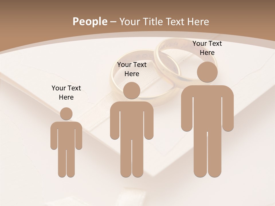 Decoration Wedding Announcement PowerPoint Template