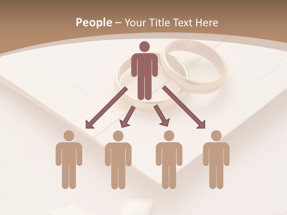 Decoration Wedding Announcement PowerPoint Template