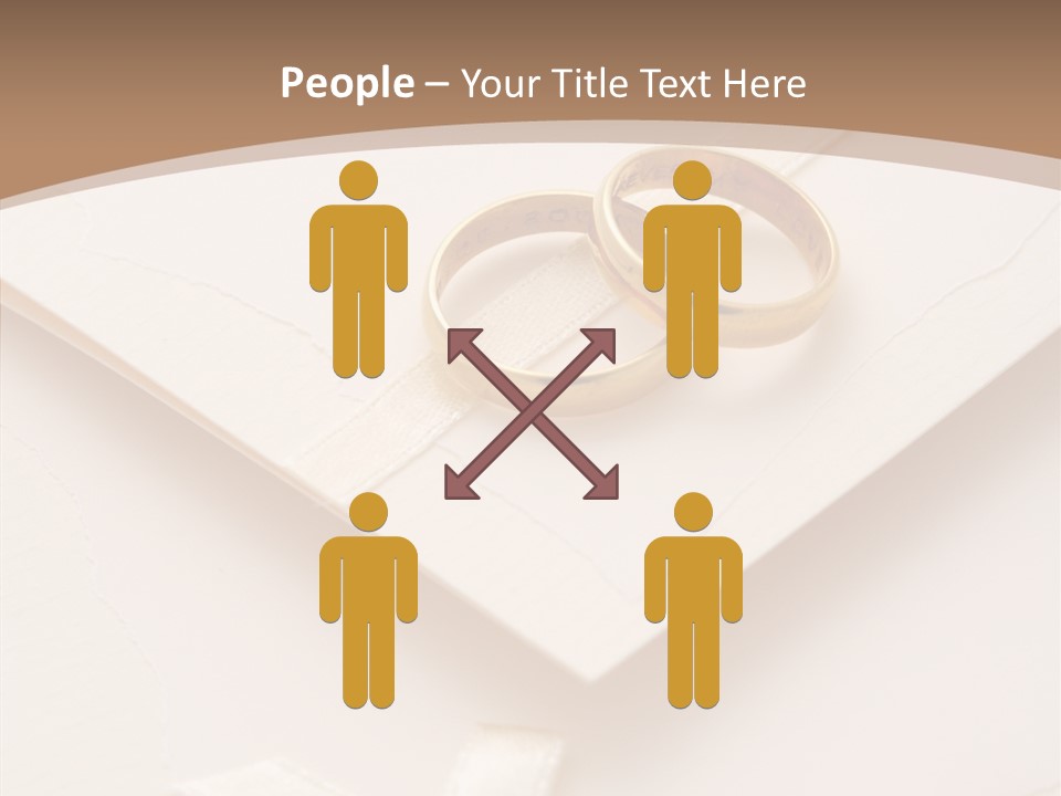 Decoration Wedding Announcement PowerPoint Template