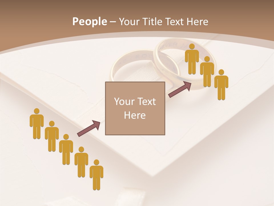 Decoration Wedding Announcement PowerPoint Template