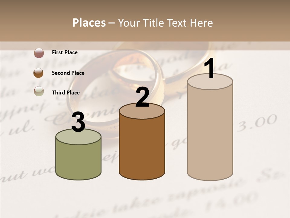 Concept Married Ring PowerPoint Template