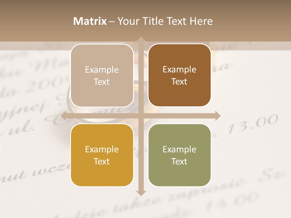 Concept Married Ring PowerPoint Template