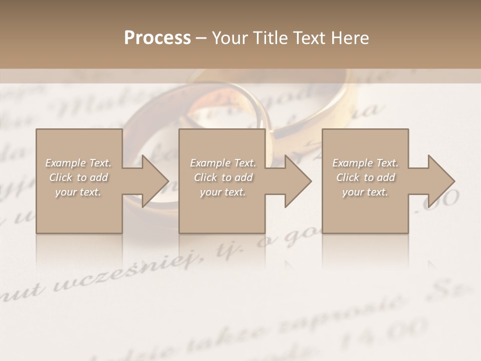 Concept Married Ring PowerPoint Template