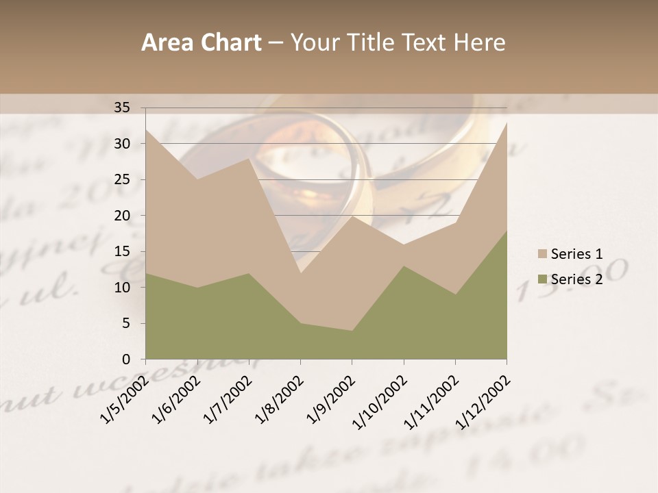 Concept Married Ring PowerPoint Template