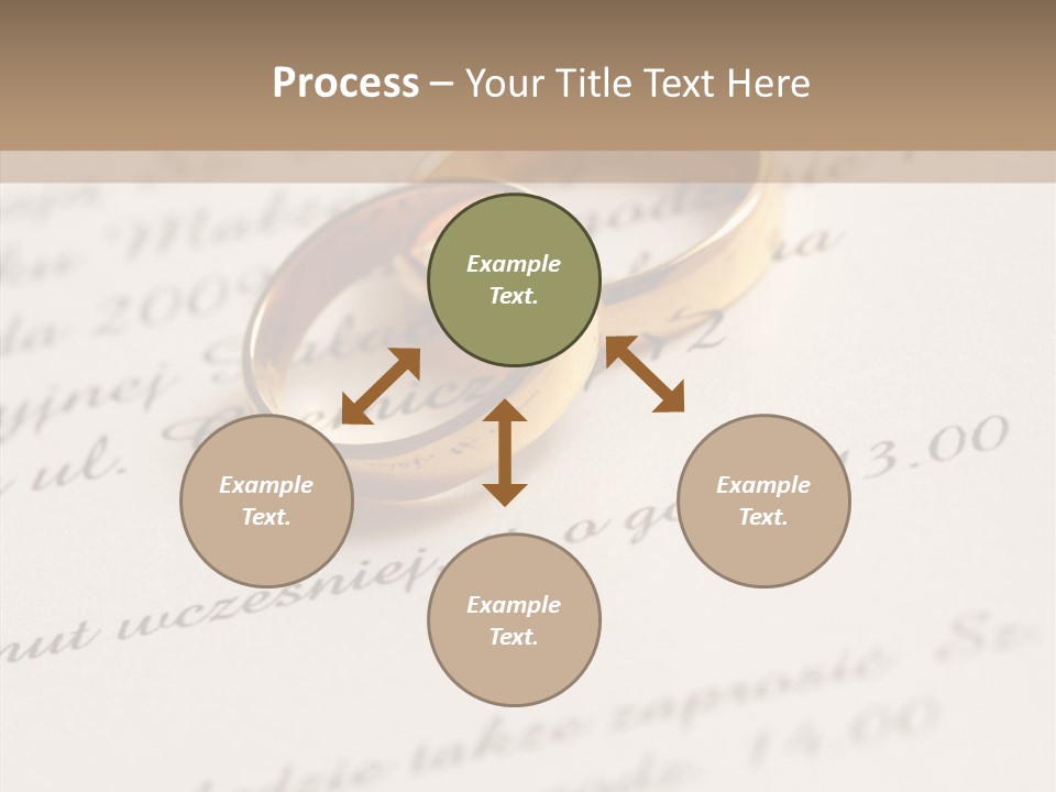 Concept Married Ring PowerPoint Template