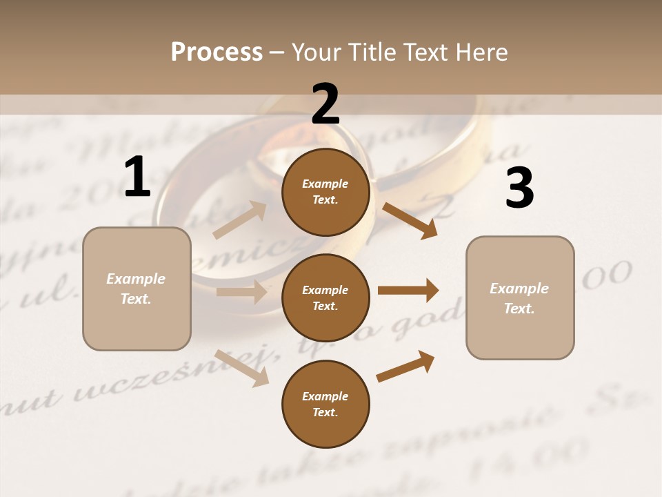 Concept Married Ring PowerPoint Template