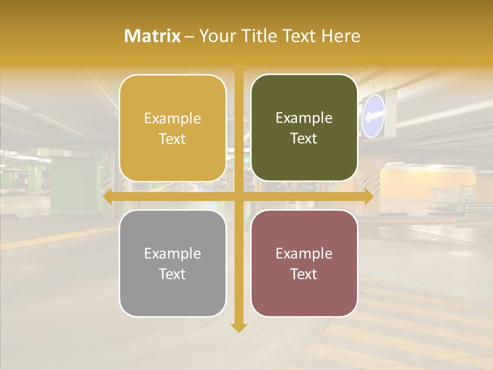 Parking Interior PowerPoint Template