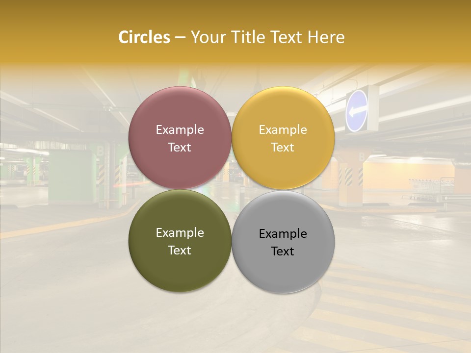 Parking Interior PowerPoint Template