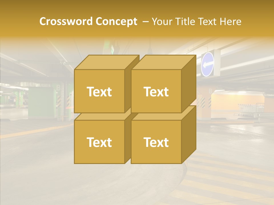 Parking Interior PowerPoint Template