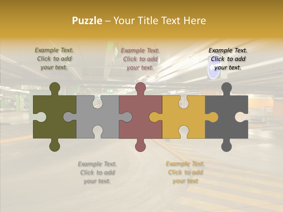 Parking Interior PowerPoint Template