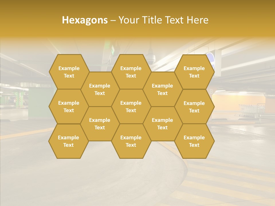 Parking Interior PowerPoint Template