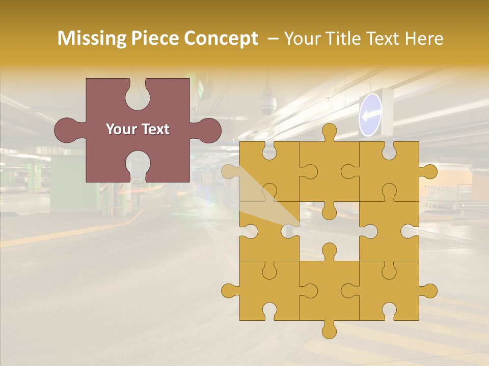 Parking Interior PowerPoint Template