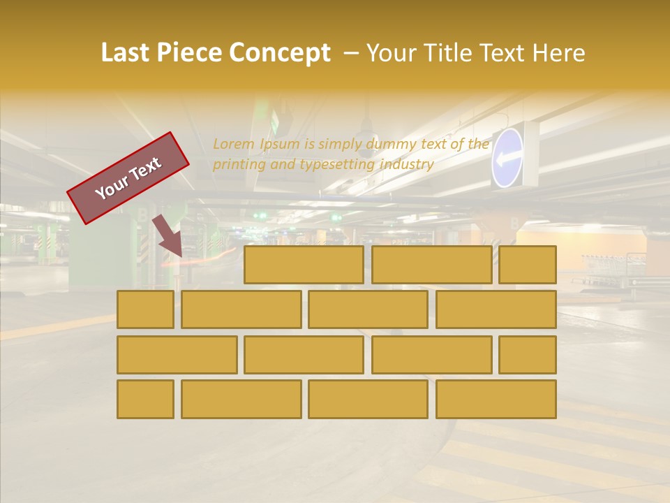 Parking Interior PowerPoint Template