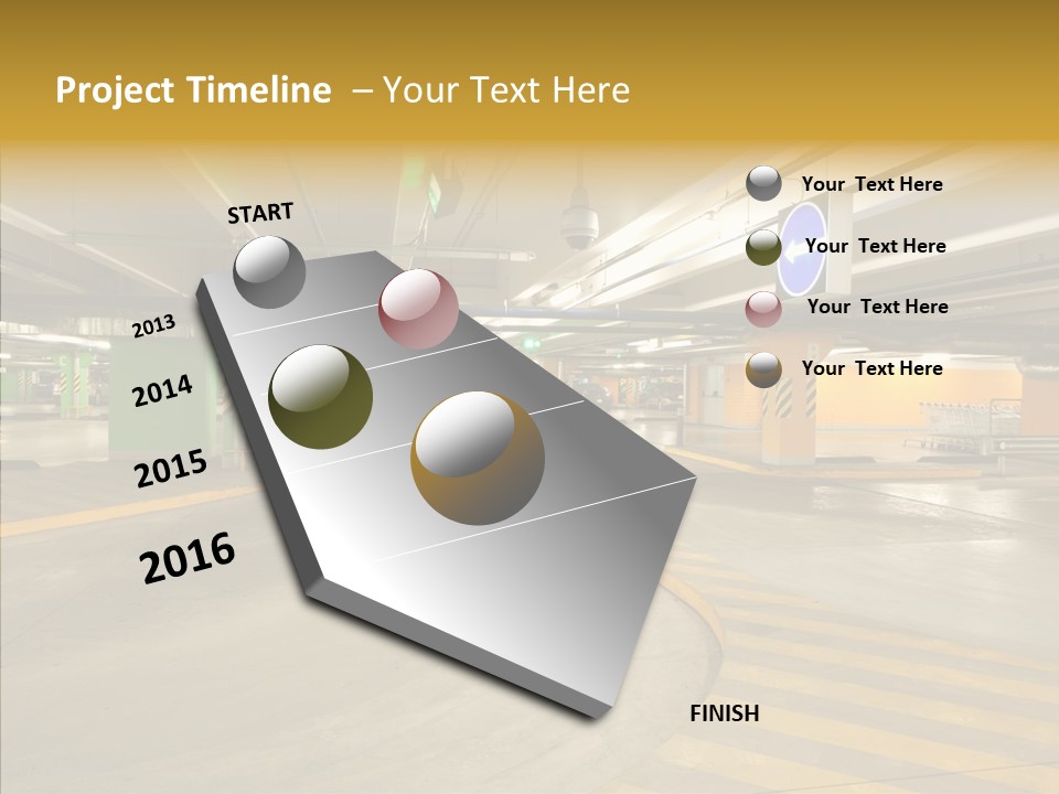 Parking Interior PowerPoint Template