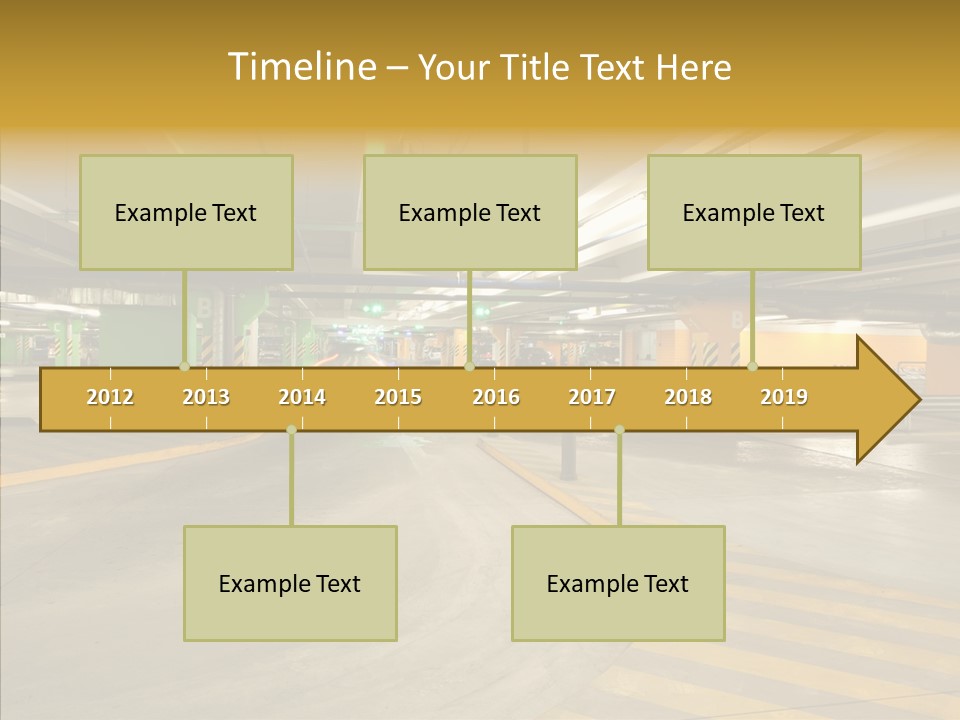 Parking Interior PowerPoint Template