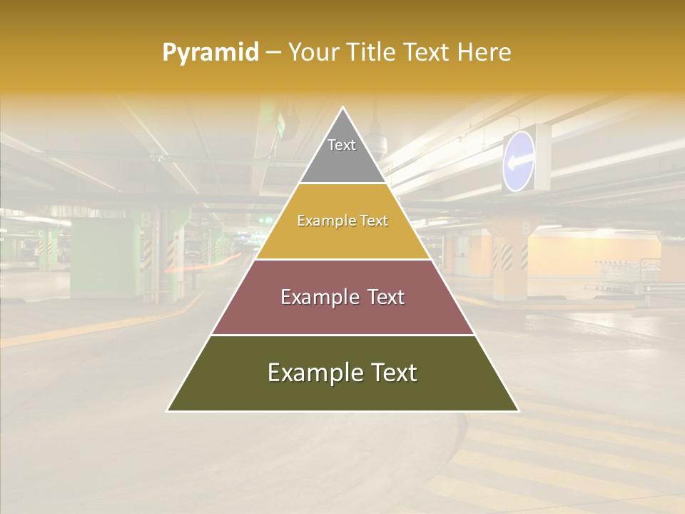 Parking Interior PowerPoint Template