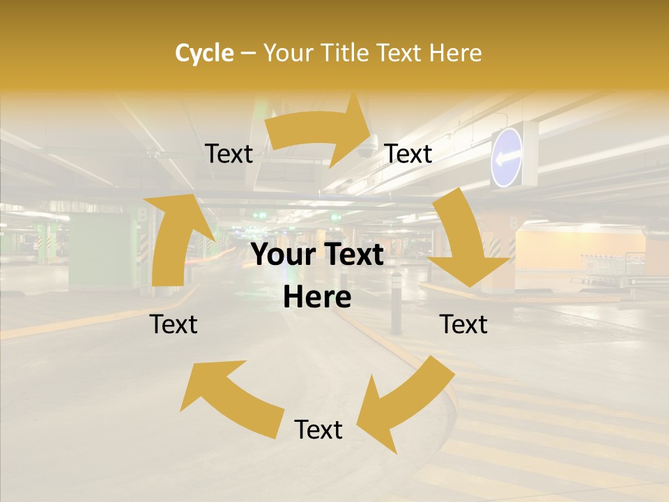 Parking Interior PowerPoint Template
