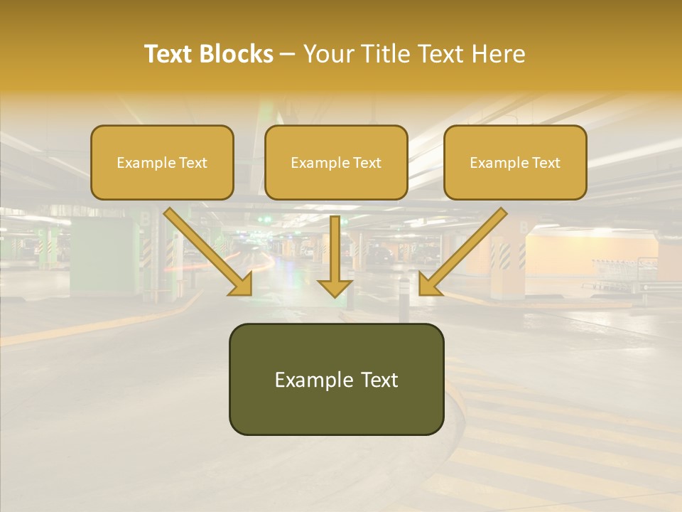 Parking Interior PowerPoint Template