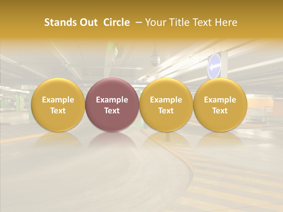 Parking Interior PowerPoint Template