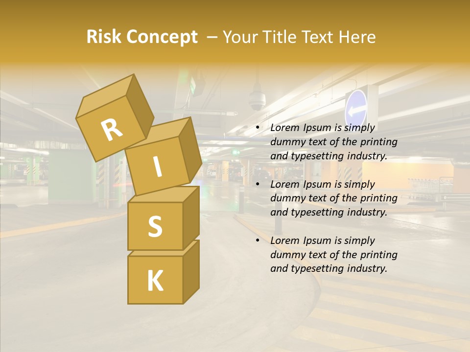 Parking Interior PowerPoint Template