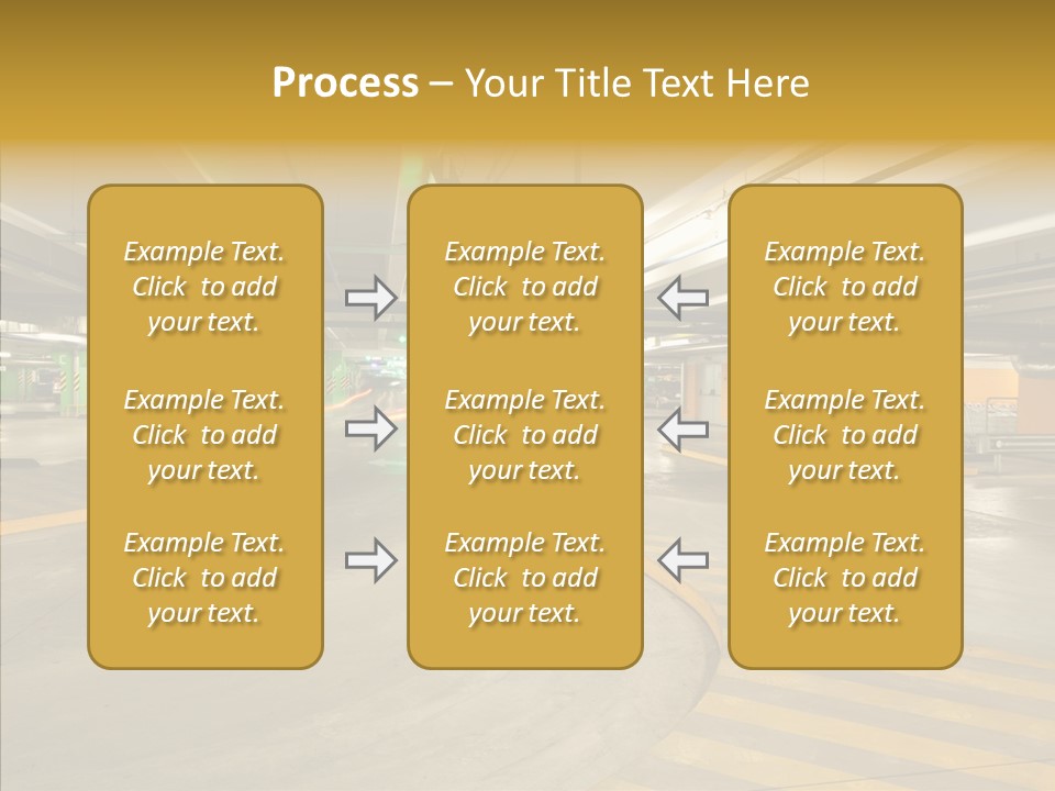 Parking Interior PowerPoint Template