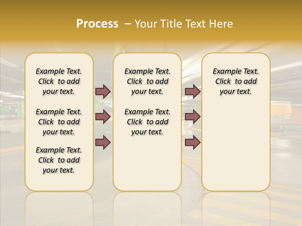 Parking Interior PowerPoint Template